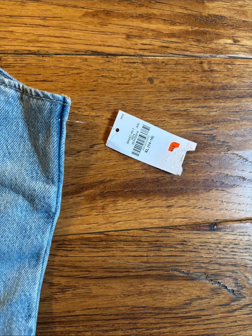 🆕 with tags Light Wash Denim Button-Front Dress & Zipper Pinafore Duo - Picture 3 of 7